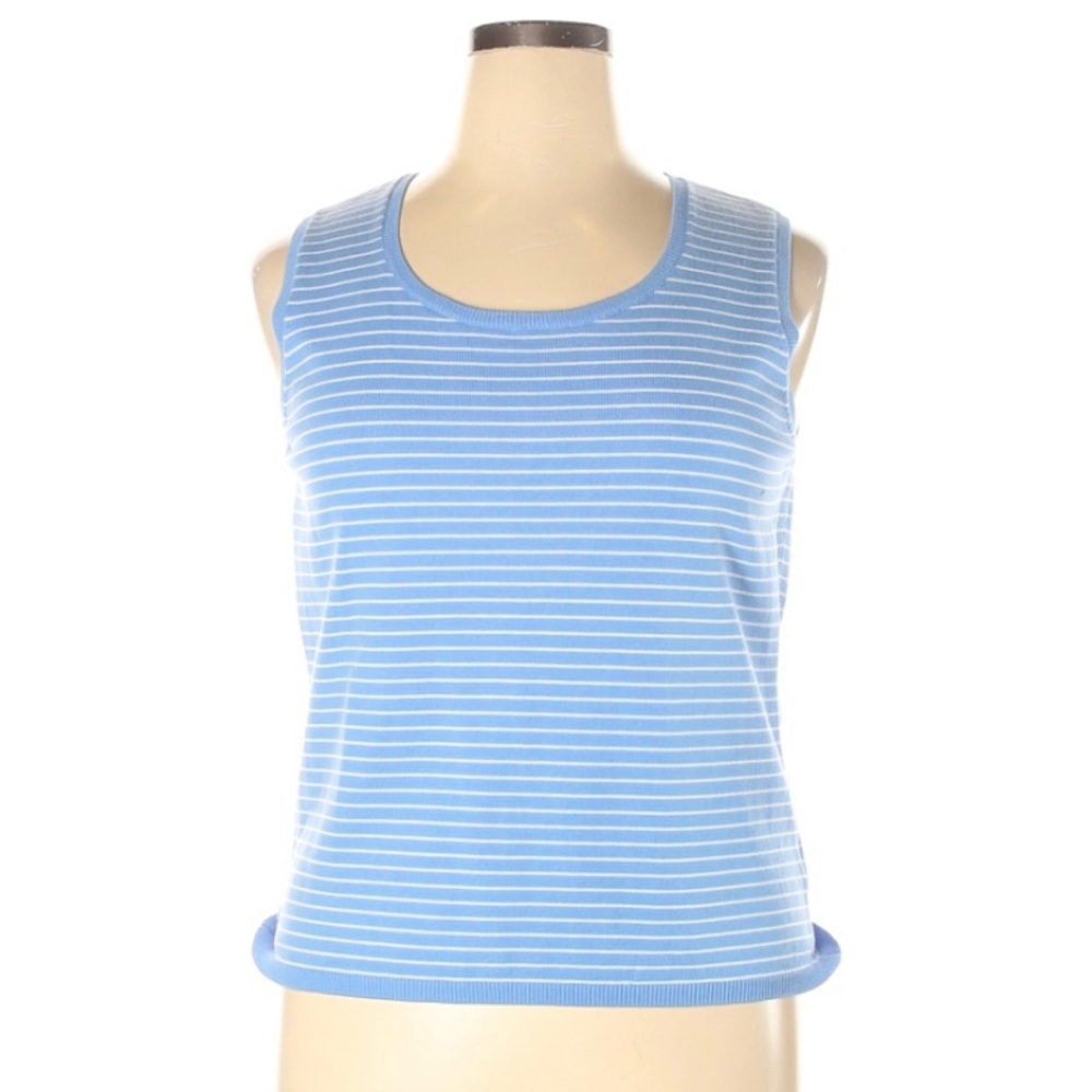 Lauren by Ralph Lauren crewneck sleeveless sweater